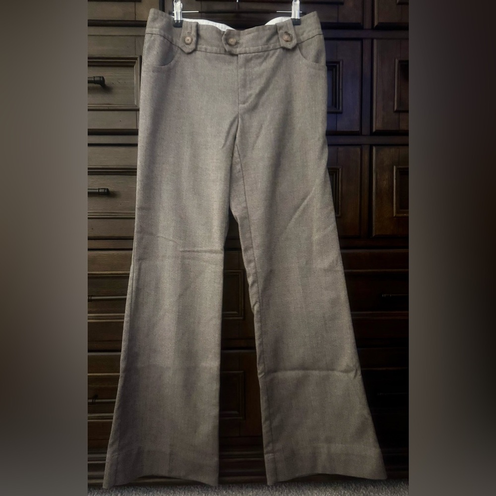 Banana Republic Martin Fit Brown Women’s Flared Pants - Size 6 EUC
